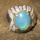 Cincin Opal Silver Ring 8US