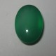 Oval Cab Green Chalcedony