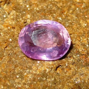 Orangy Purple Sapphire 2.62 carat