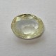 Batu Permata Sapphire Oval Cut 1.26 carat Kuning Terang