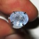 Safir Oval Light Blue 0.94 carat Bening Berserat Artistik