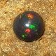 Batu Mulia Black Opal Jarong Warna Warni 2.29 carat