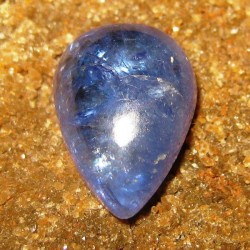 Batu Tanzanite Pear Cabochon 4.80 carat