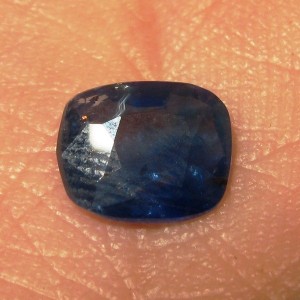 Cushion Blue Ceylon Sapphire 1.39cts