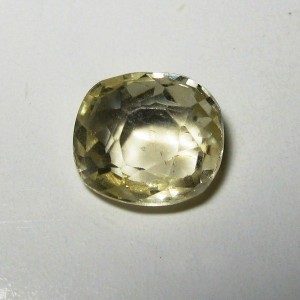 Safir Kuning Muda Bening 1.19 carat