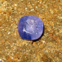 Purple Sapphire Cushion Cut 1.18 carat
