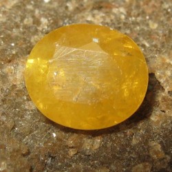 Safir Kuning Oval Cut 2.13 carat