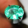 Batu Mulia Natural Top Green Emerald 0.90 carat Oval