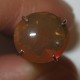 Orangy Brown Fire Opal 1.24 carat