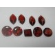 9 Garnet Merah Mix 3.50 carat