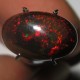 Red Mackerel Black Opal 2.25 carat