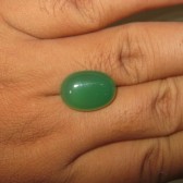 Glossy Green Chalcedony 12.60 carat