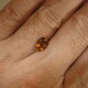 Batu Citrine Oval 1.03 cts yang bagus untuk cincin wanita dan pria