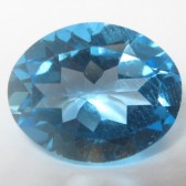 Topaz Swiss Blue Oval 2.70 carat