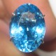 Siwss Blue Topaz Oval Cut 3.48 carat