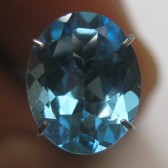 Elegant Swiss Blue Topaz 2.84 carat