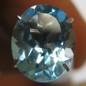 Blue Topaz Oval VSI 2.95 carat
