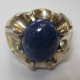 Cincin Lapis Lazuli Ring 9US