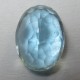 Batu Permata Topaz 1.95 carat Warna Sky Blue Oval Cut