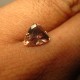 Triangular Pinkish Orange Zircon 2.38 carat