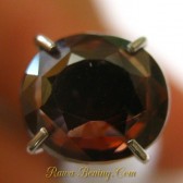 Oval Orangy Brown Zircon 1.91 carat