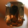 Batu Permata Cushion Orangy Brown Zircon 1.89 carat