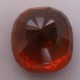 Jual Batu Mulia Garnet Berkualitas Orange Cushion Cut 4.15 carat www.rawa-bening.com