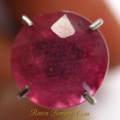 Harga Batu Mulia Ruby Round Pinkish 2.30 carat