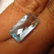 Batu Permata Elegant Blue Topaz Rectangular VSI 10 carat