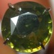 Batu Permata Elegant Round Cut Greyish Green Zircon 2.87 carat