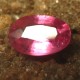 Oval Red Pinkish Ruby 0.70 carat Permata Imut nan Cantik