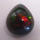 Batu Mulia Black Opal Pear Cabochon 1.60 carat