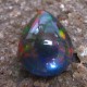 Batu Mulia Berkualitas Black Opal Pear Cabochon 1.60 carat www. rawa-bening.com