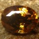 Diskon Batu Mulia Yellowish Brown Oval Zircon 2.14 carat