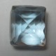 Batu Permata Berkualitas Ice Blue Topaz Rectangular 6.15 carat