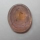 Batu Permata Safir Kuning Pink Oval Cut 5.45 carat