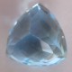 Batu Permata Natural Sparkling Triangular Blue Topaz 12.90 carat