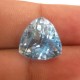 Batu Permata Berkualitas Sparkling Triangular Blue Topaz 12.90 carat