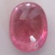 Batu Mulia Elegant Oval Pinkish Red Ruby 1.00 carat
