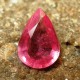 Jual Batu Mulia Exclusive Pear Shape Pinkish Red Ruby 0.75 carat