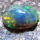 Jual Batu Mulia Natural Black Opal Multi Color Play 1.15 carat www.rawa-bening.com
