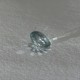 Greenish Blue Sapphire 1 carat dengan kristal yang mewah