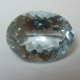 Batu Permata Aquamarine 2.20 carat Oval Cut Warna Verly Light Blue
