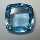 Batu Topaz Bentuk Cushion Cut 6.90 carat Warna Baby Blue