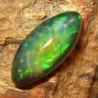 Marquise Forest Neon Black Opal 2.2 carat