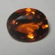 Batu Permata Citrine Oranye Oval Cut 3.16 carat Top Fire