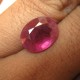 Batu Mulia Natural Ruby Oval Cut 6.40 carat Purplish Red