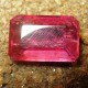 Batu Mulia Purplish Red Ruby Rectangular 4.96 carat