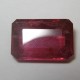 Batu Permata Purplish Red Ruby Rectangular 4.96 carat