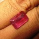 Foto Batu Permata Purplish Red Ruby Rectangular 4.96 carat